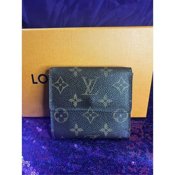 Auth Louis Vuitton Monogram PF. Elise NM Wallet with box - Picture 2 of 16